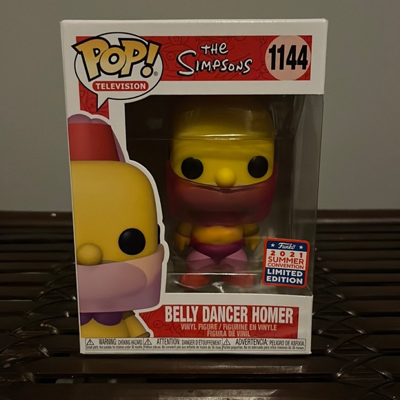 Funko Pop The Simpsons - Belly Dancer Homer 2021 Summer Convention